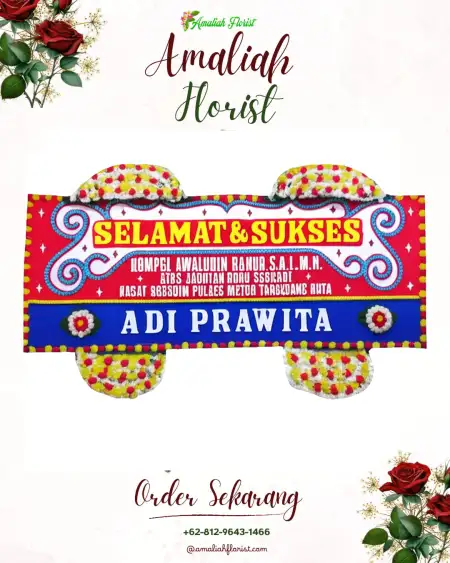 Papan Bunga Ucapan Selamat Botu